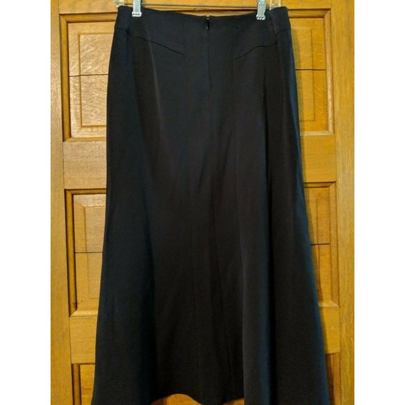 Good Clothes Black Skirt Size 6 Womens No Slit A-line Modest - Picture 3 of 7